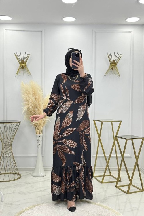 Büşra Elbise Siyah