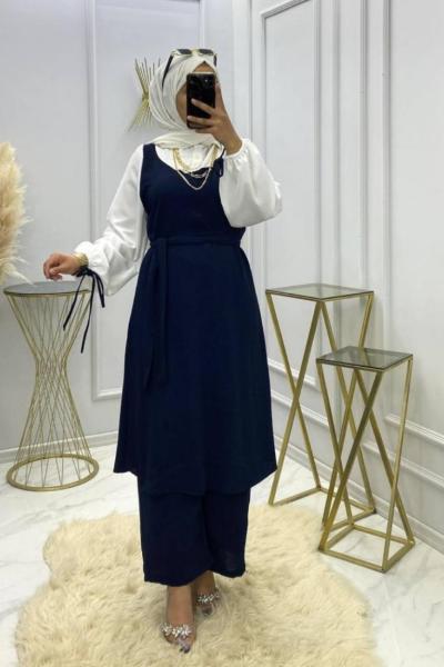 Cahide Takım Lacivert