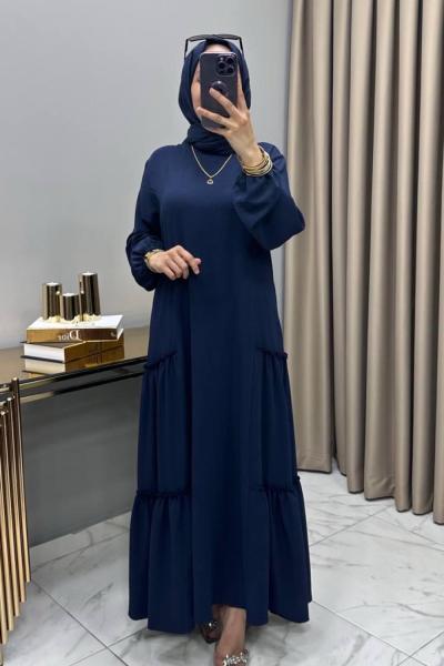 Cansel Elbise Lacivert