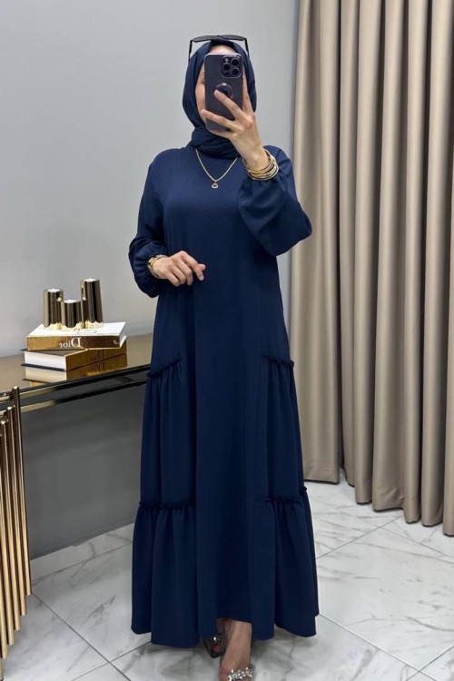 Cansel Elbise Lacivert