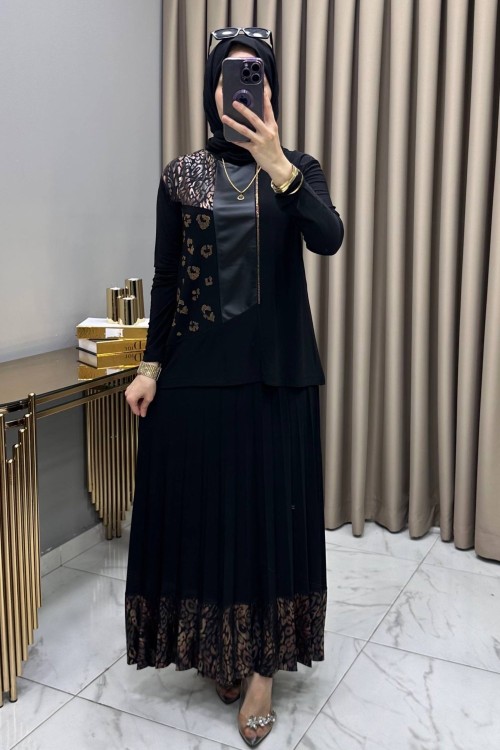 Derya Etekli Takım Siyah