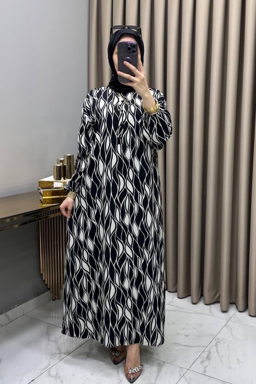 Dilruba Elbise Siyah