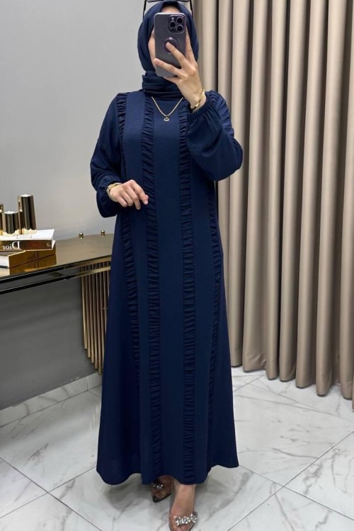 Ecmel Elbise Lacivert