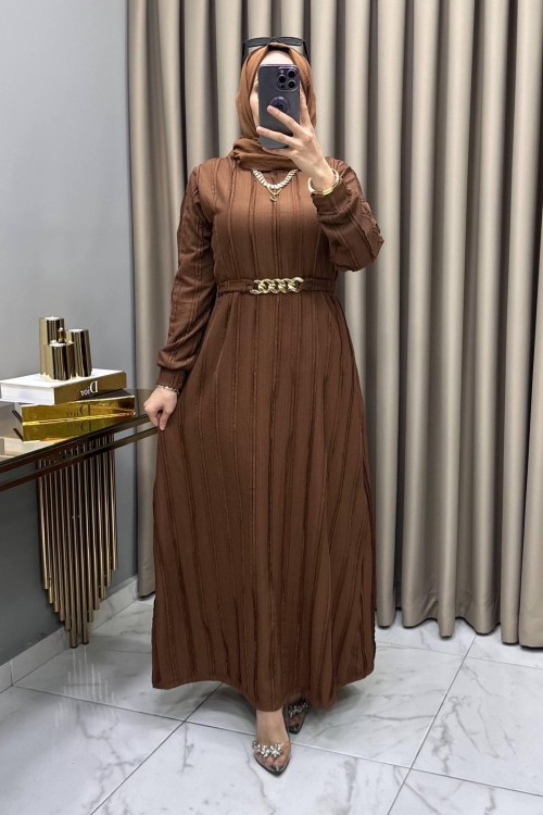 Eylül Elbise Kahve