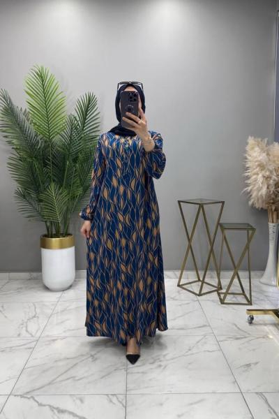 Firuze Elbise İndigo