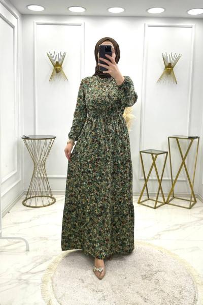 Gelincik Elbise Haki