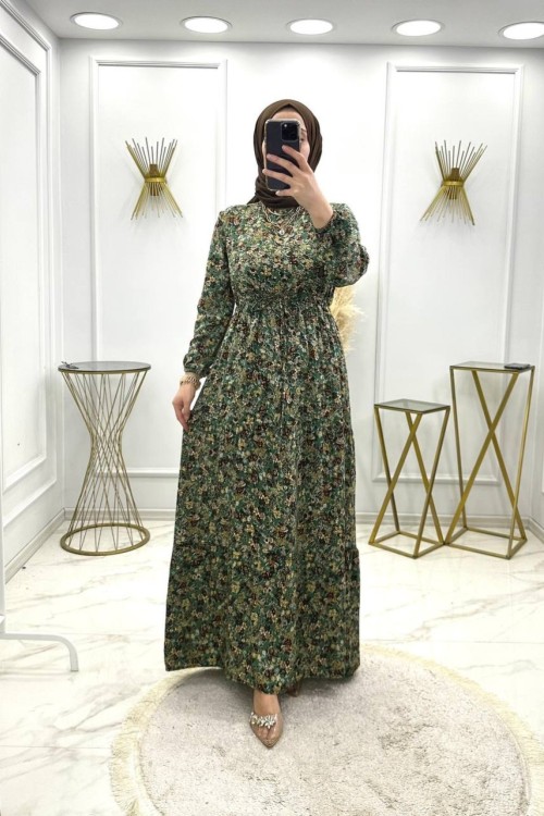 Gelincik Elbise Haki