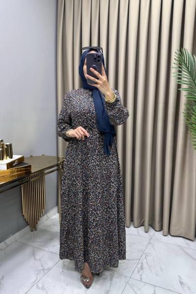 Gülay Elbise Lacivert