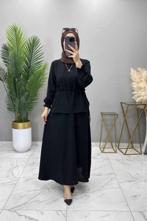 Hilal Etekli Takım Siyah