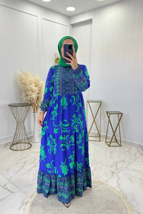 İdil Elbise Zümrüt