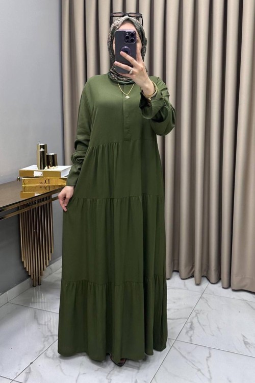 İlayda Elbise Haki