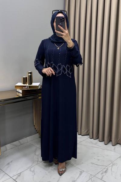 Karsu Elbise Lacivert