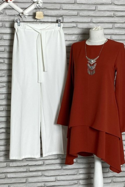 Katlı Aerobin Tunik Kiremit