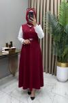 Kemerli Jile Bordo