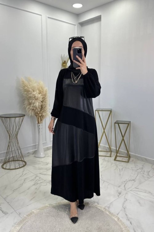 Kübra Elbise Siyah