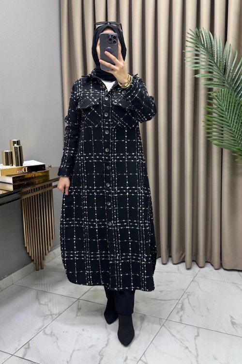 Kübra Şanel Kap Siyah