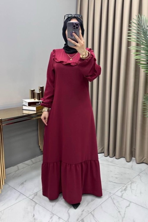 Masal Elbise Bordo