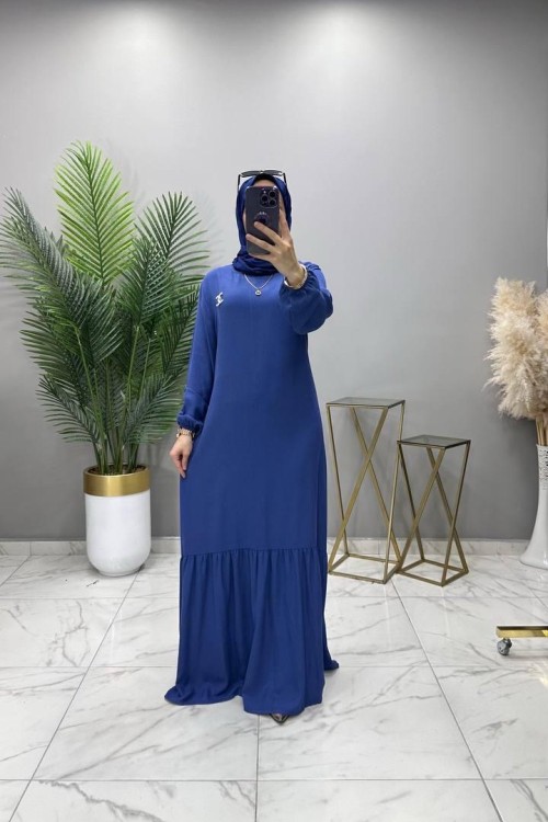 Nurgül Elbise İndigo