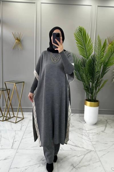 Panço Takım Üçlü Gri