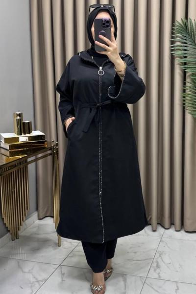 Pırıl Trenç Kap Siyah