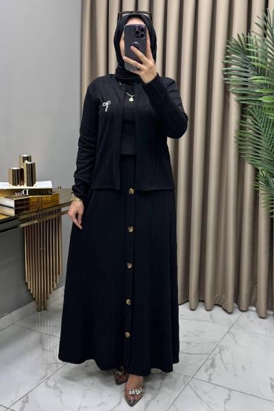 Selin Etekli Takım Siyah