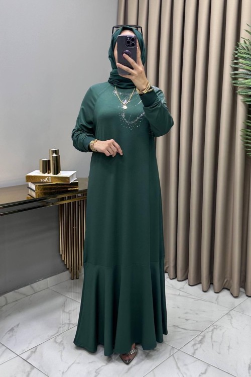 Seven Abiye Elbise Zümrüt