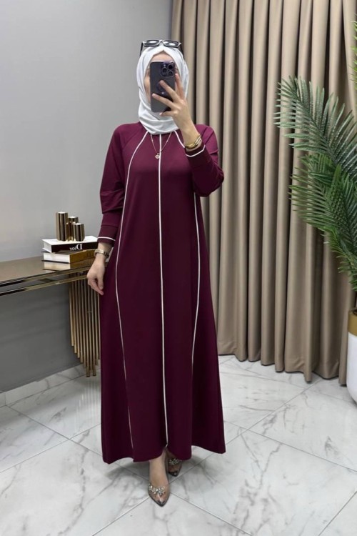 Şeyda Elbise Mürdüm