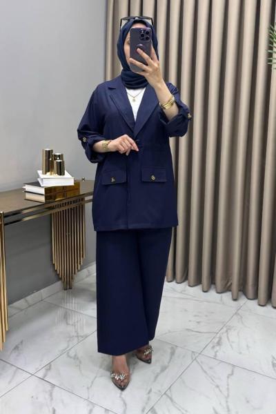 Sibel Takım Lacivert