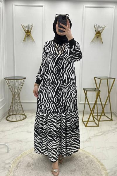 Yasemin Elbise Siyah