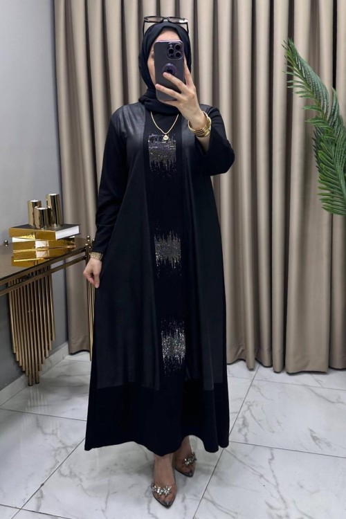 Zuhal Elbise Siyah