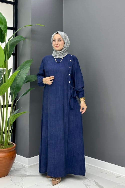 Arşın Elbise - Lacivert