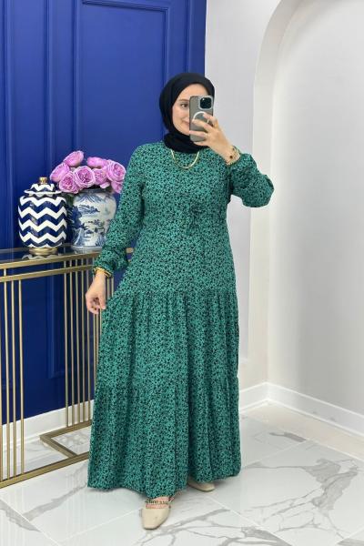 Aslıhan Elbise - Yeşil