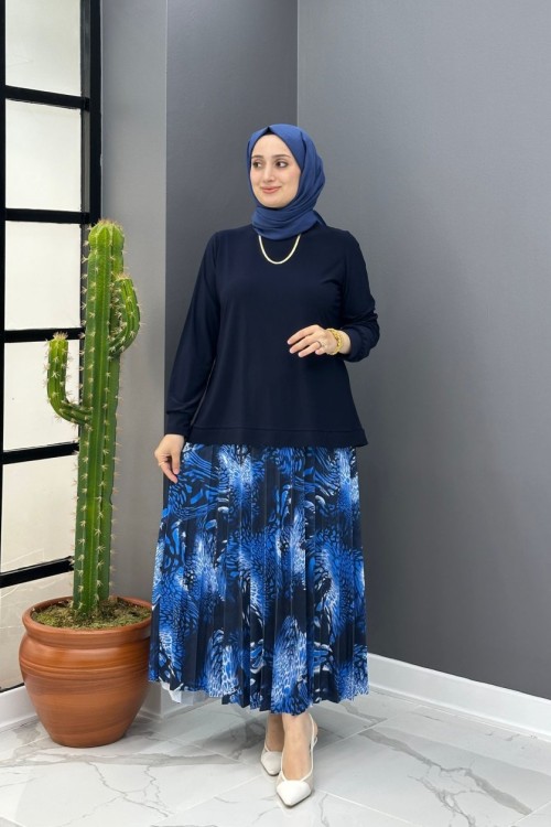 Ayşe Etekli Takım - Lacivert