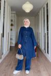 Ayşem Kot takım-Lacivert