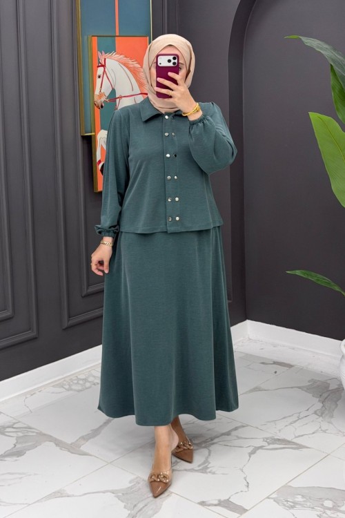Bergüzar Etekli Takım - Yeşil