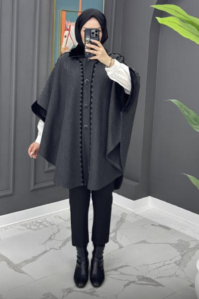 Çelik Örme Panço - Antrasit