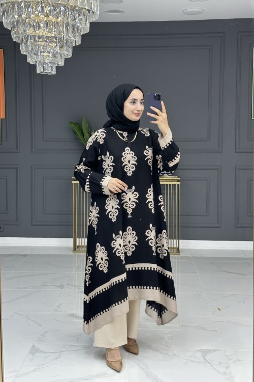 cennet tunik - camel