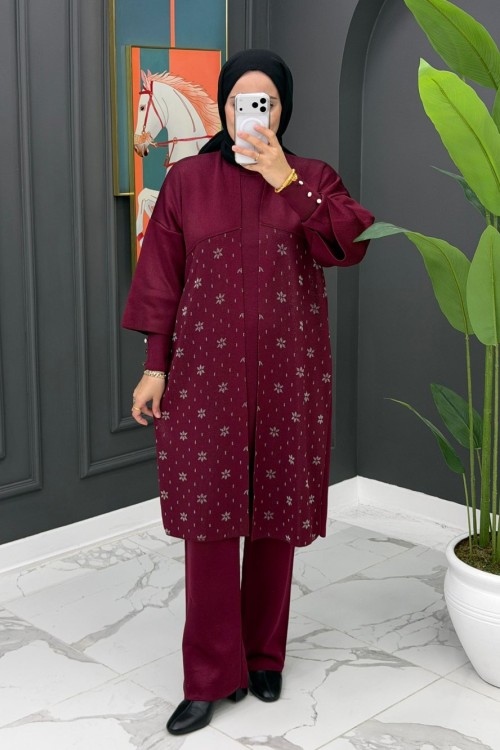 Devrim Üçlü Takım- Bordo