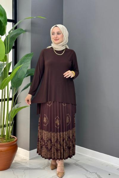 Dua Etekli Takım - Kahve