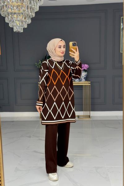 Dürdane takım - kahve