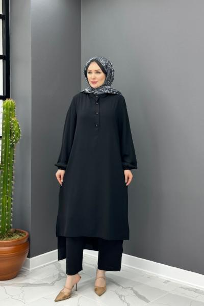 Ece Uzun Takım - Siyah