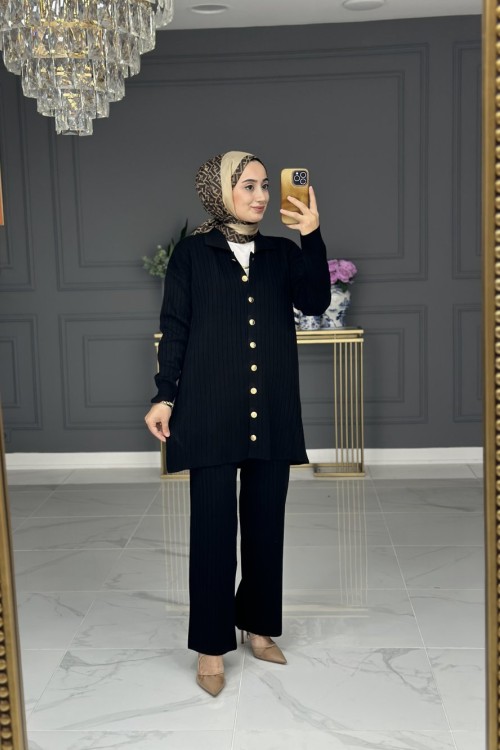 ervin triko takım  - siyah