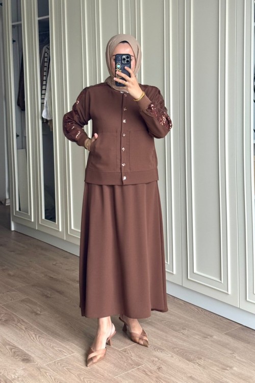 Havva Etekli Takım - Kahve