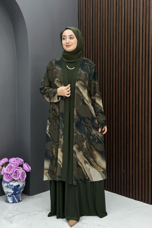 Hüsna İkili Takım - Yeşil