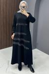 Kenza Elbise - Siyah