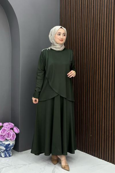 Lale Etekli Takım - Haki