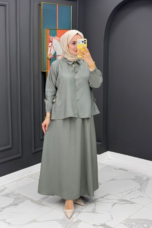 Maya Etekli Takım- Yeşil