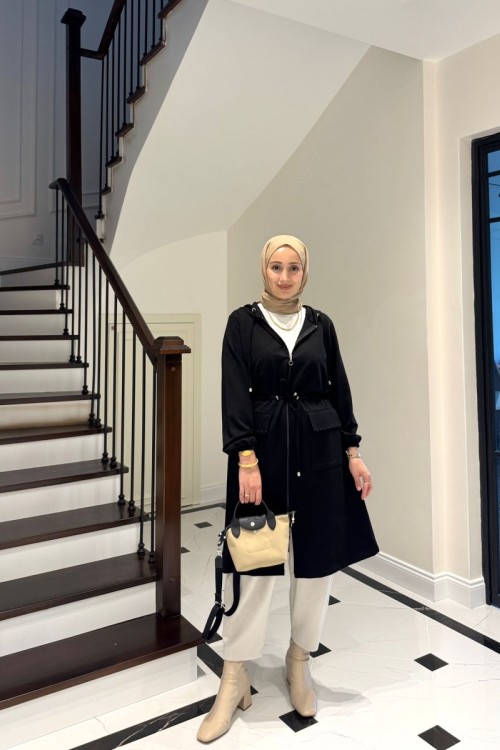 Melek Spor Kap - Siyah