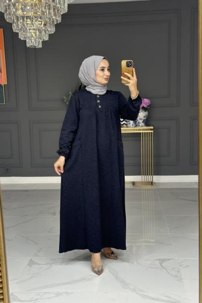 Menşure cepli elbise - laci