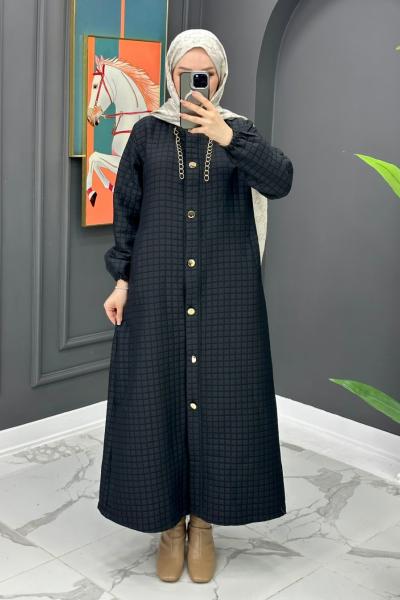 Moila Uzun Kap - Siyah